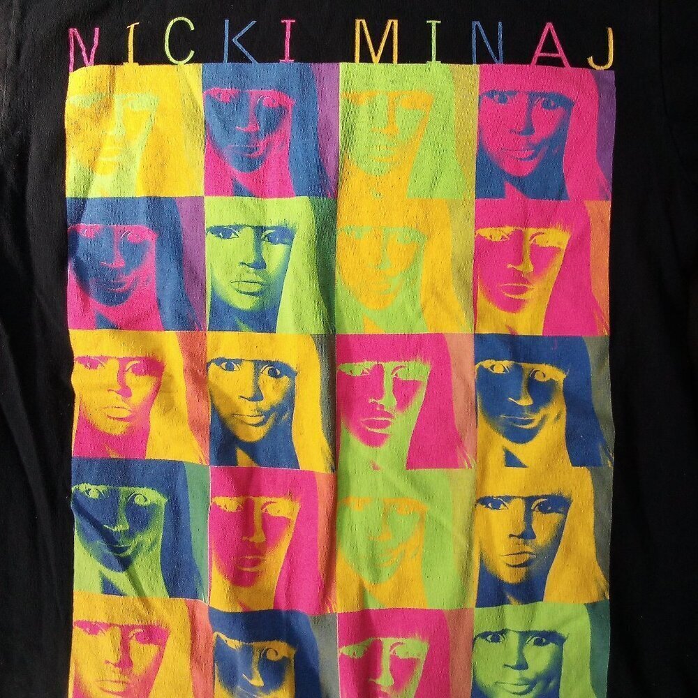 Vintage Nicki Minaj Neon Portraits T-Shirt